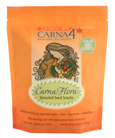 Carna4 Flora Sprouted Seed Snacks