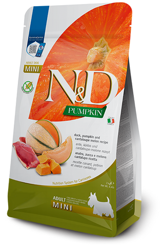 Farmina N&D Pumpkin Duck & Cantaloupe Mini Dry Dog Food