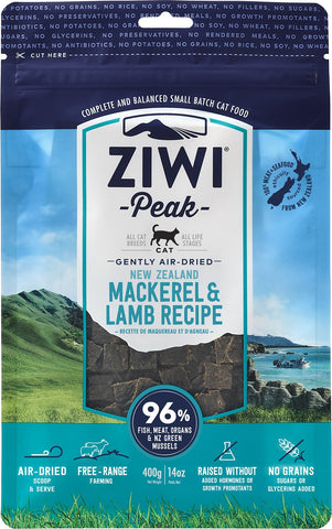 Ziwi Peak Air-Dried Mackerel & Lamb Recipe Cat Food