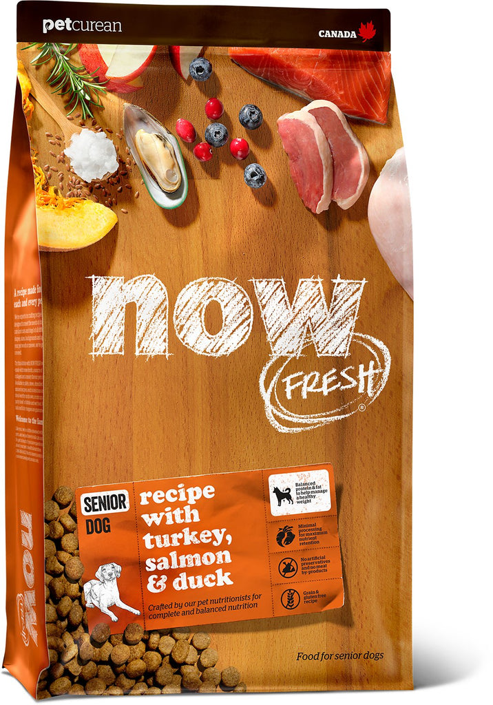 Now fresh senior deals cat food