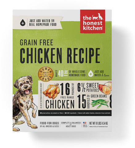The Honest Kitchen Grain Free Chicken Dog Food
