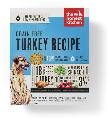 The Honest Kitchen Grain Free Turkey Dog Food