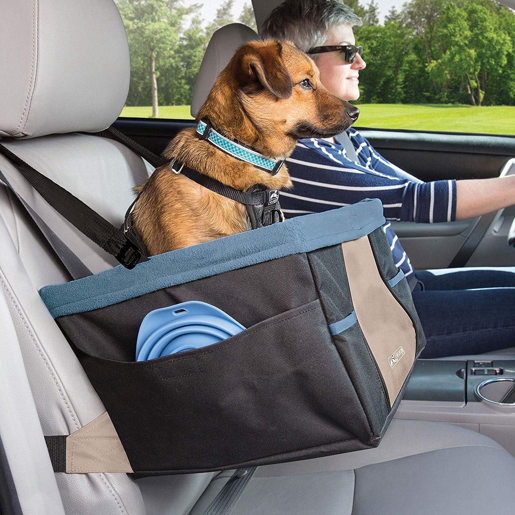 Kurgo Car Pet Booster Seat for Dogs or Cats Front Rear Dog Car