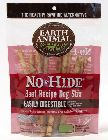 Earth Animal No-Hide Beef Stix