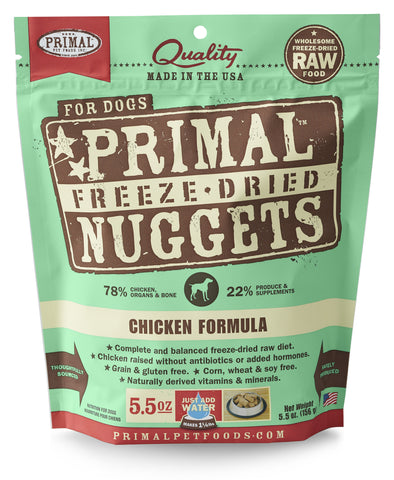 Primal Freeze-Dried Canine Chicken Formula
