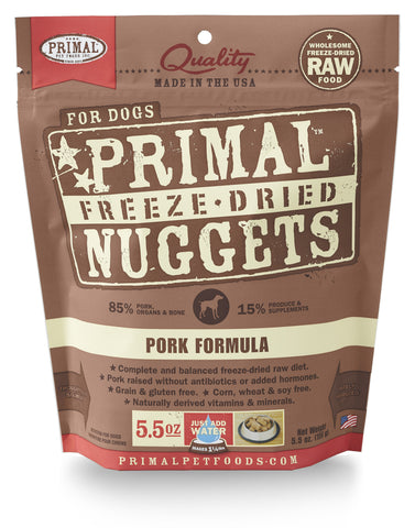 Primal Freeze-Dried Canine Pork Formula