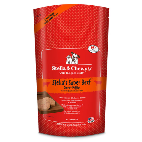 Stella & Chewy's Stella's Super Beef Frozen Dog Food