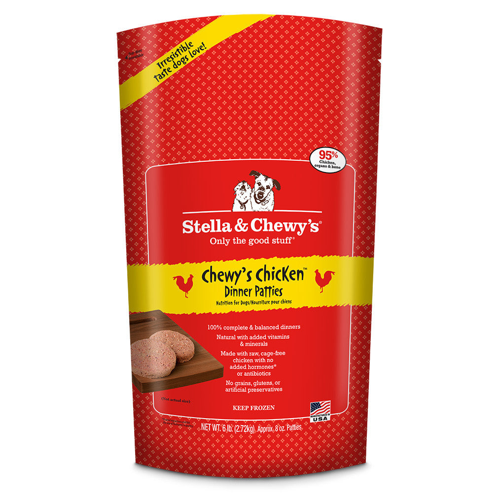 Stella & Chewy's Chewy's Chicken Frozen Dog Food – Animal Crackers Miami