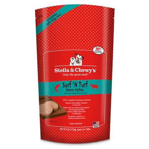 Stella & Chewy's Surf N' Turf Frozen Dog Food