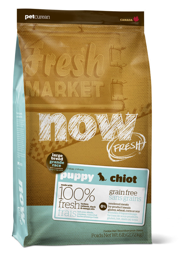 Large breed sales puppy food canada