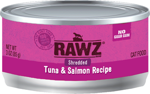 Rawz Shredded Tuna & Salmon Canned Food 5.5oz