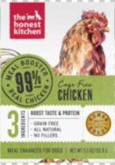 The Honest Kitchen 99% Chicken Meal Booster Wet Dog Food 5.5 oz Carton