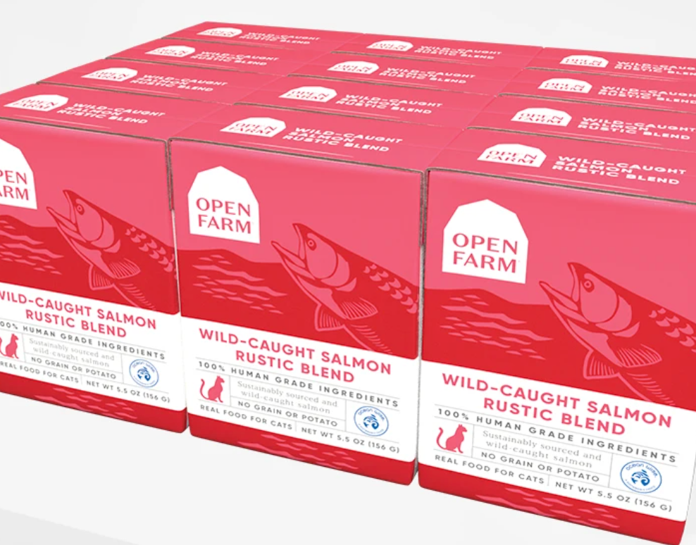 Open Farm Rustic Stew Cat Wild-Caught Salmon Blend – Animal