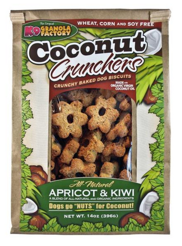 K9 Crunchers Coconut Apricot & Kiwi Dog Treats
