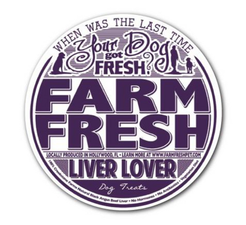 Farm Fresh Liver Lover Beef Dog Treats