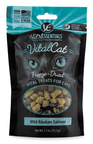 Vital Essentials Freeze-Dried Wild Alaskan Salmon Cat Treat