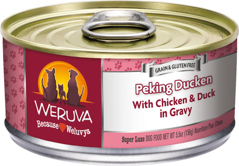 Weruva Peking Ducken Dog Food 5.5 oz