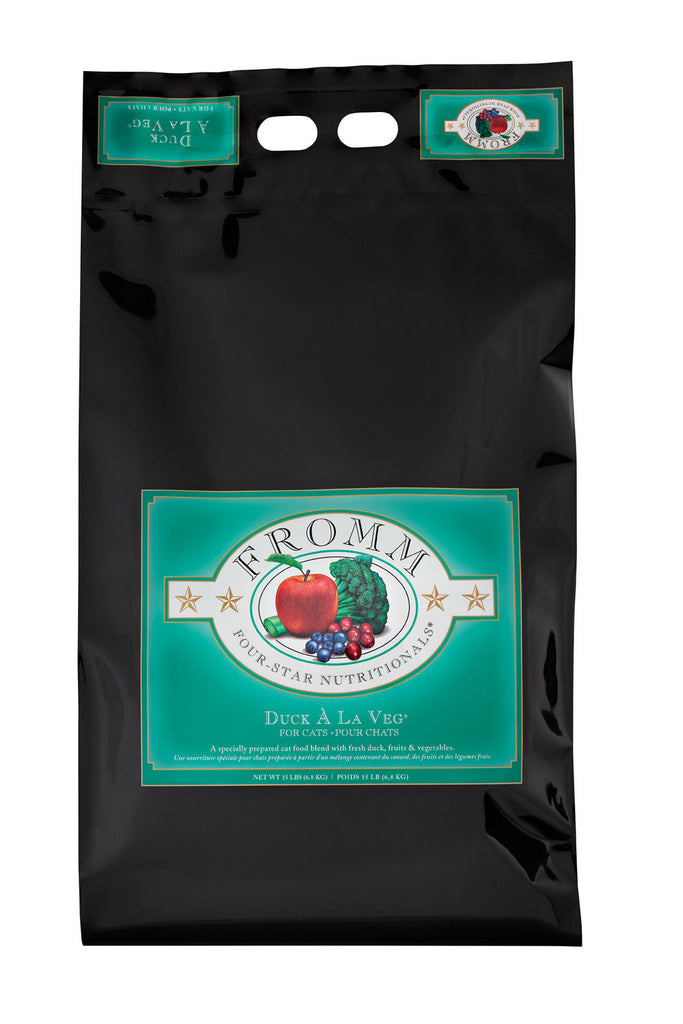 Fromm Four-Star Duck A La Veg Cat Food – Animal Crackers Miami