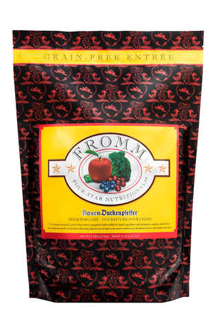 Fromm Four-Star Grain Free Hasen Duckenpfeffer Cat Food