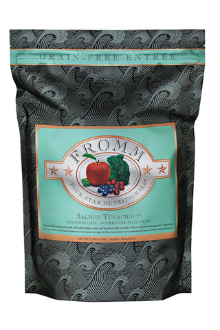 Fromm Four-Star Grain Free Salmon Tunachovy Cat Food