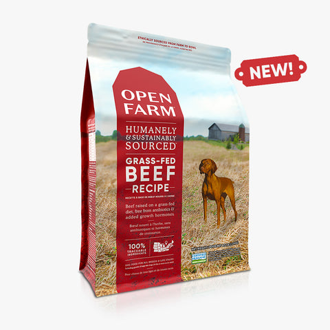 Open Farm Grain Free Grass-Fed Beef Dry Dog Food