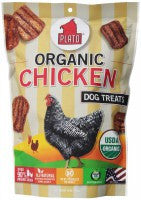 Plato Strips Organic Chicken Dog Treats