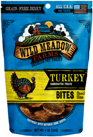 Wild Meadow Bites Turkey Dog Treats