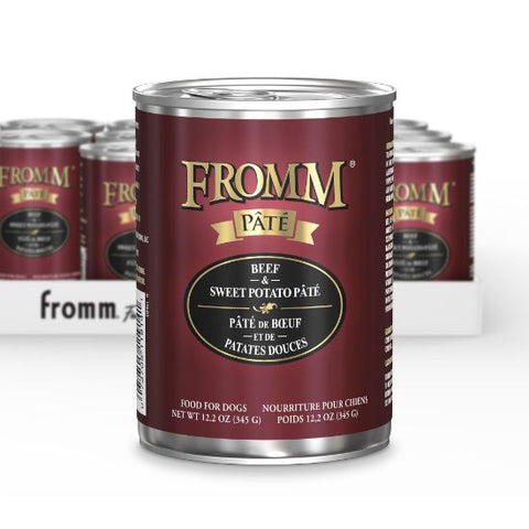Fromm Pate Beef & Sweet Potato Pate Wet Dog Food