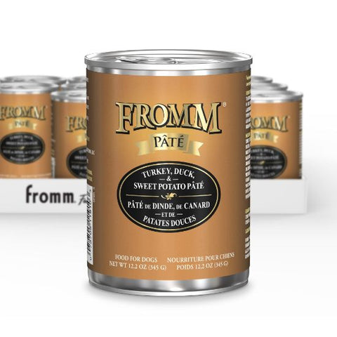 Fromm Pate Turkey, Duck, & Sweet Potato Pate Wet Dog Food