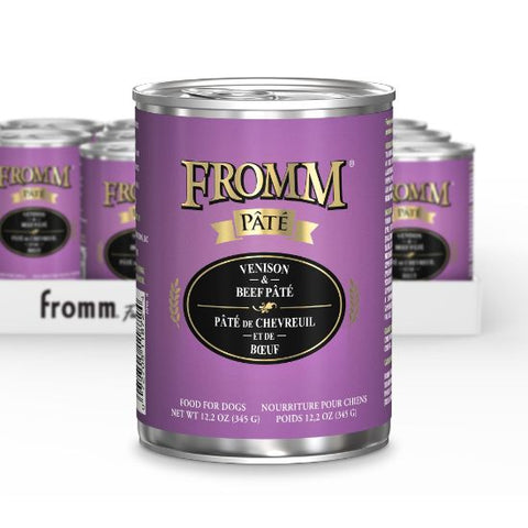 Fromm Pate Venison & Beef Pate Wet Dog Food