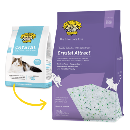 Dr. Elsey's Precious Cat Crystal Litter 8lbs