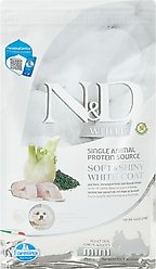 Farmina N&D White Coat Canine Formula Adult Sea Bass, Fennel & Kelp Mini Dry Dog Food