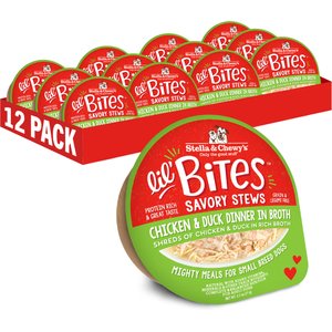 Stella & Chewy's Lil Bites Savory Stews Chicken & Duck in Broth
