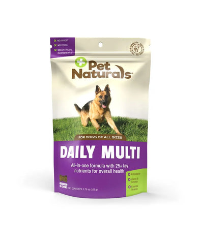 Pet Naturals Daily Multi Dog Supplement All Sizes