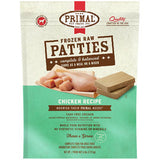 Primal Raw Frozen Canine Patties Chicken Formula Dog Food