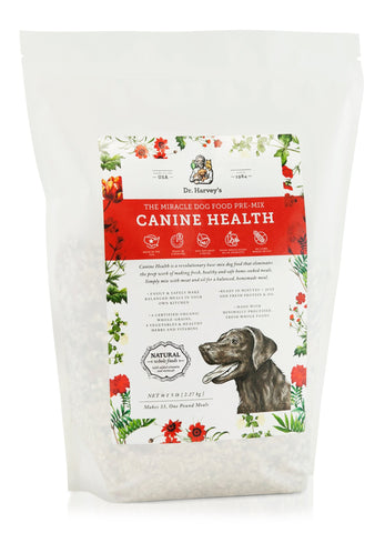 Dr. Harvey's Canine Health Homemade Dog Food Base Mix, 5 lb