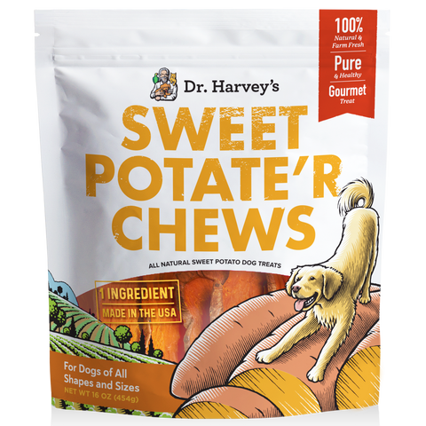 Dr. Harvey's Sweet Potate'r Chews, 16 oz