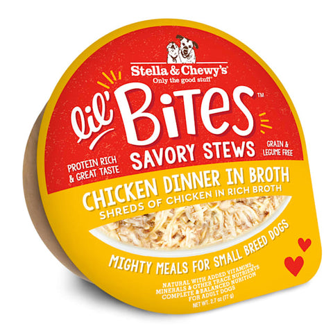 Stella & Chewy's Lil Bites Chicken Dinner in Broth