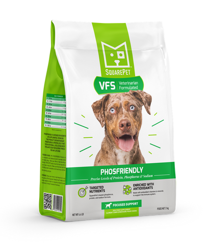 SquarePet VFS PhosFriendly Dry Dog Food, 4.4 lb