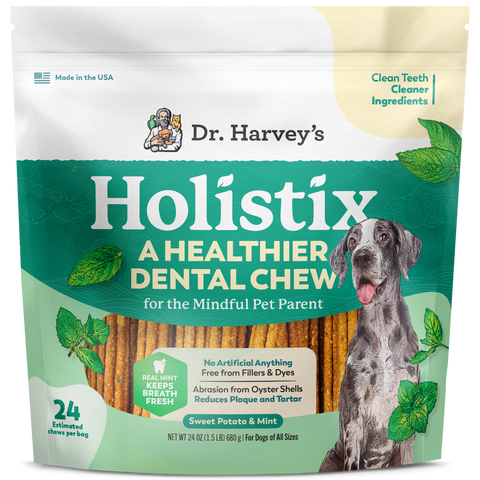 Dr. Harvey's Holistix Natural Dental Chews for Dogs, 24 oz
