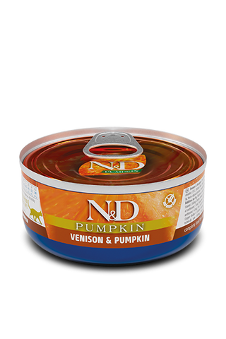Farmina N&D Pumpkin Venison & Pumpkin Wet Cat Food, 2.5 oz