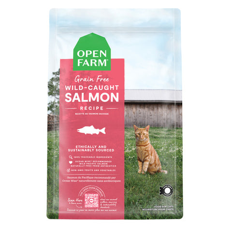 Open Farm Grain Free Wild-Caught Salmon Dry Cat Food