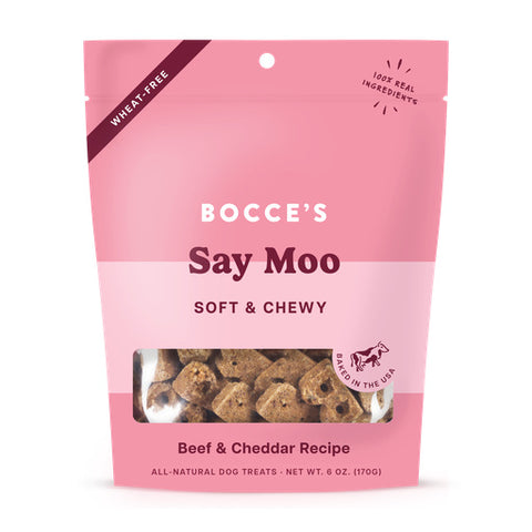 BOCCE SOFT & CHEWY SAY MOO 6oz