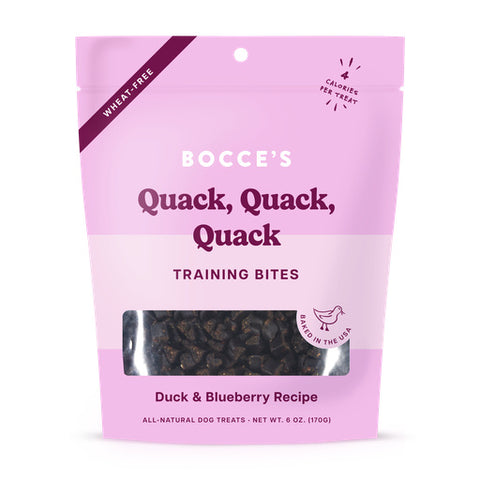 BOCCE TRAINING BITES QUACK 6oz