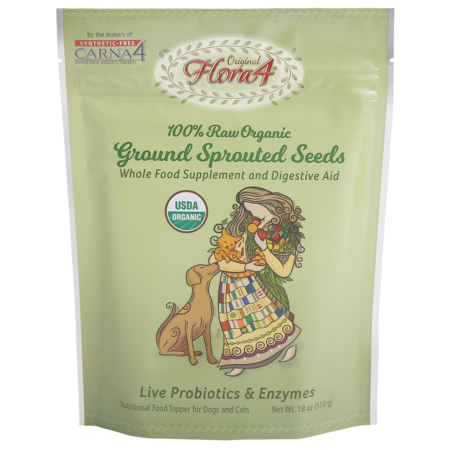 Carna4 Dog Topper Flora4 Sprouted Seeds 18oz