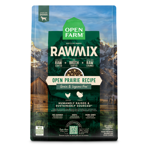 Open Farm RawMix Open Prairie Grain-Free Dog Food