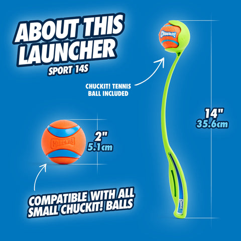 Chuckit! Sport Launcher 14S, Small Ball
