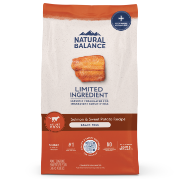 Natural Balance Limited Ingredient Grain-Free Salmon & Sweet Potato Recipe Dry Dog Food, 24 lb