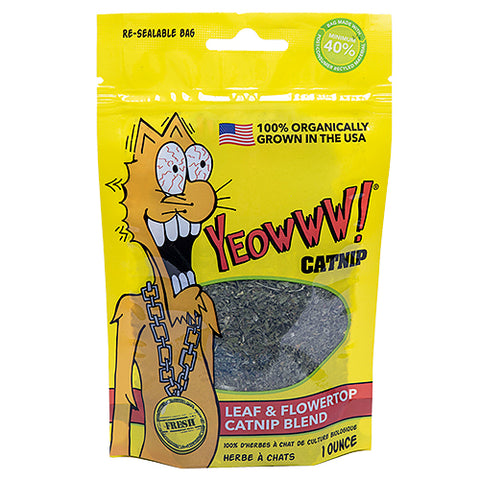 Yeowww! Organic Catnip 1oz Pouch