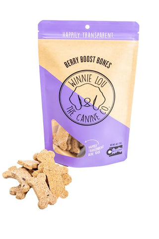 Winnie Lou Berry Boost Jerky Dog Treats